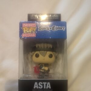 Funko Pocket Pop! Asta Keychain - Red, Black, Gray